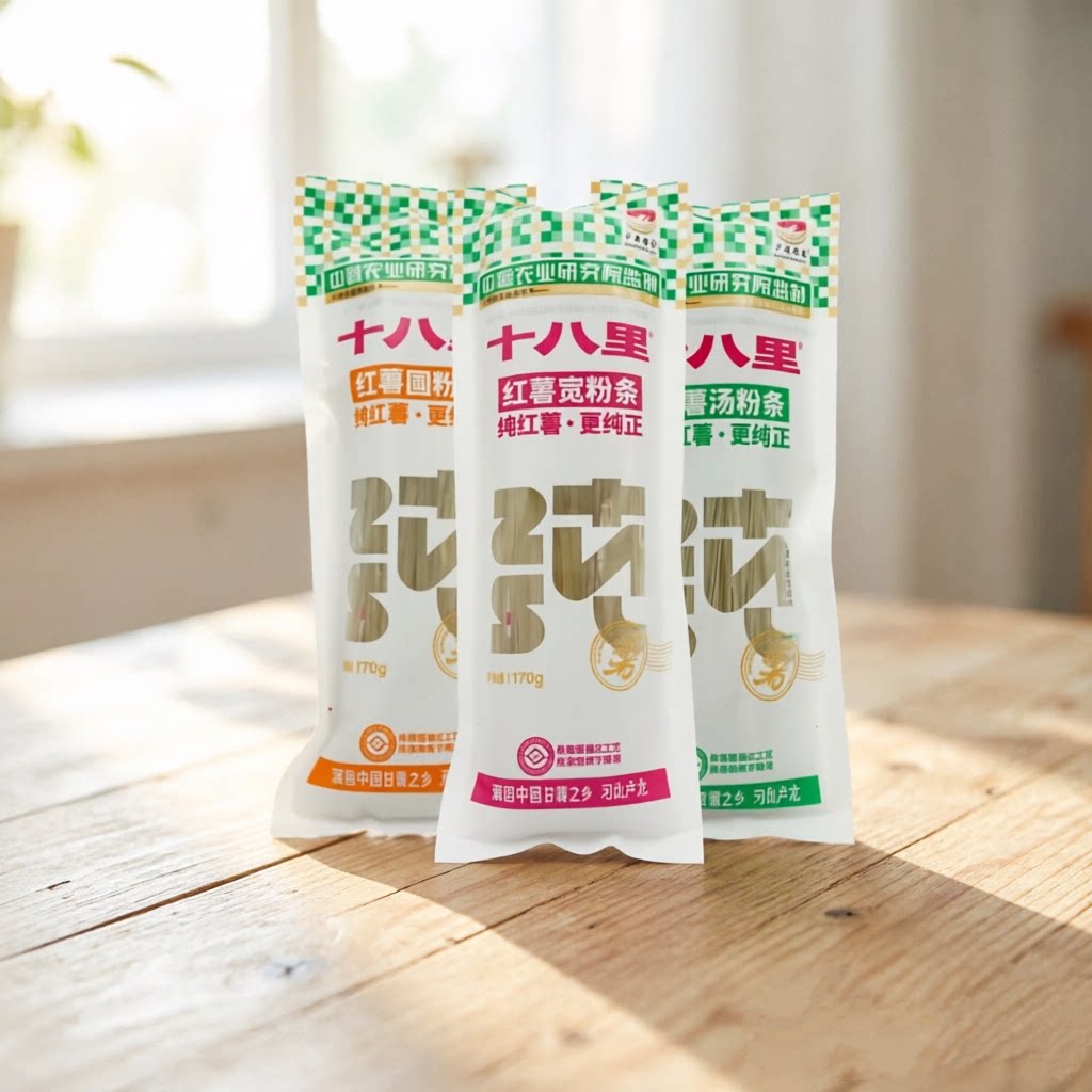 红薯粉圆粉卢龙红薯宽粉十八里图片