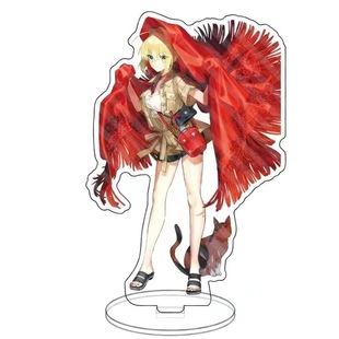 fgo尼禄 红saber 盾娘立牌fate/grandorder亚克力立牌