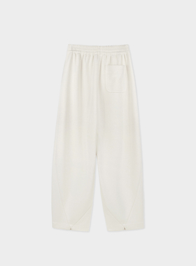 Miss couleur羊毛醋酯灯笼宽松型奶奶裤松弛感休闲裤MC045