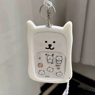 ins可爱小众卡套饭卡校园卡公交地铁门禁身份证件保护套工牌车卡