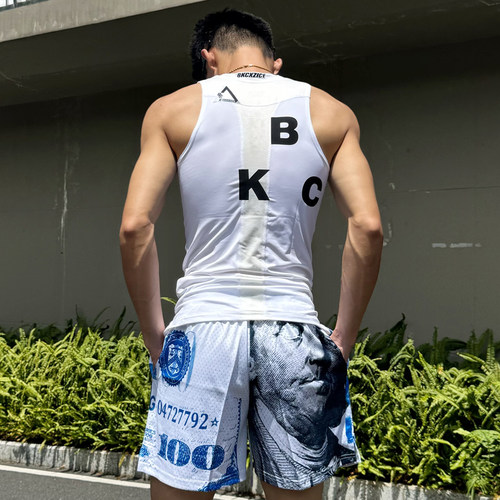 bkcxzice正品紧身训练背心男速干