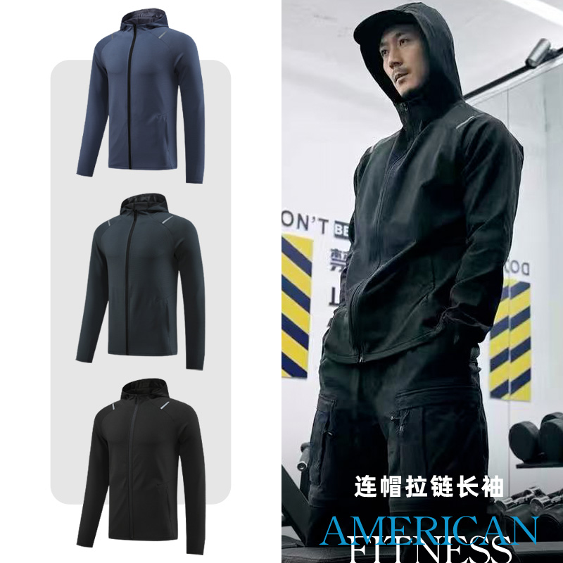 破冰正品冬季美式运动外套男宽松