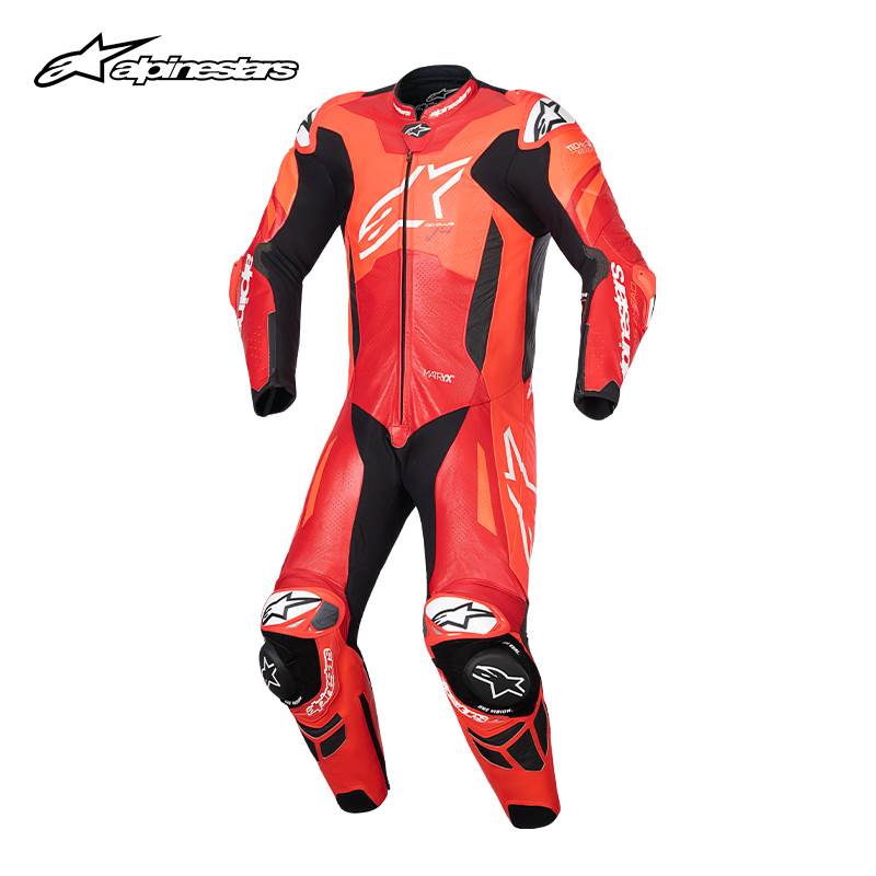 a星赛道连体皮衣GP PLUS V4赛车服摩托车服防摔机车服骑行服男