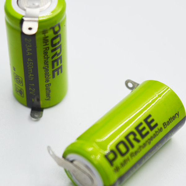 博锐2/3AA450MAH1.2V镍氢充电池