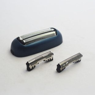 飞科F8银河蓝往复式充电式电动剃须刀配件金属刀框加磁吸刀网刀片