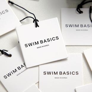 简约加厚服装吊牌定制男女装价格标挂卡定做衣服标签订制吊卡订做