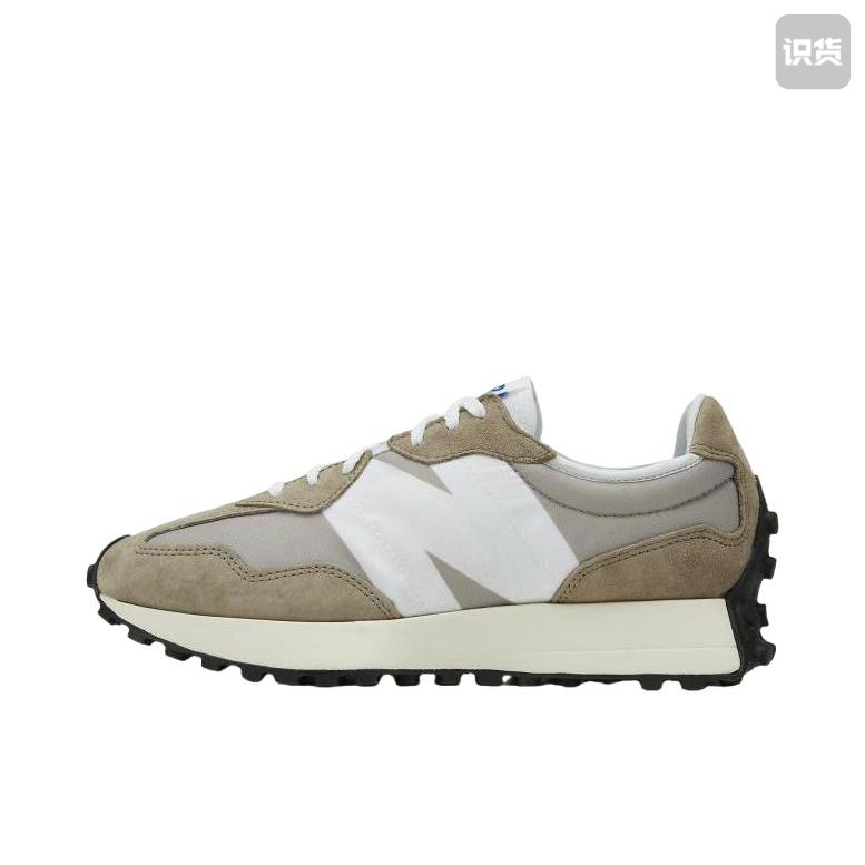 【虞书欣同款】New Balance 327 舒适耐磨 休闲透气白色MS327LH1