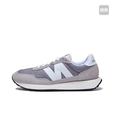 NEW BALANCE圆头系带撞色设计休闲运动鞋女款跑步鞋MS237RCS