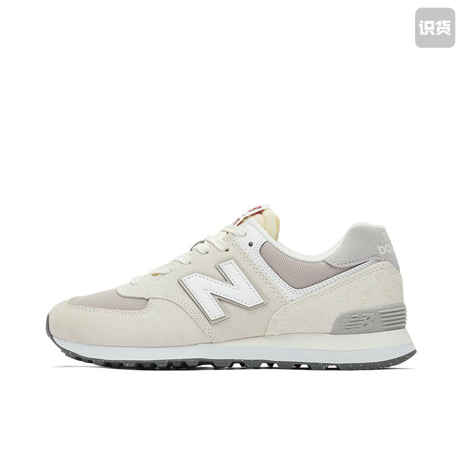 NEW BALANCE  574织物绒面革春夏增高透气低帮生活休闲鞋U574RCD