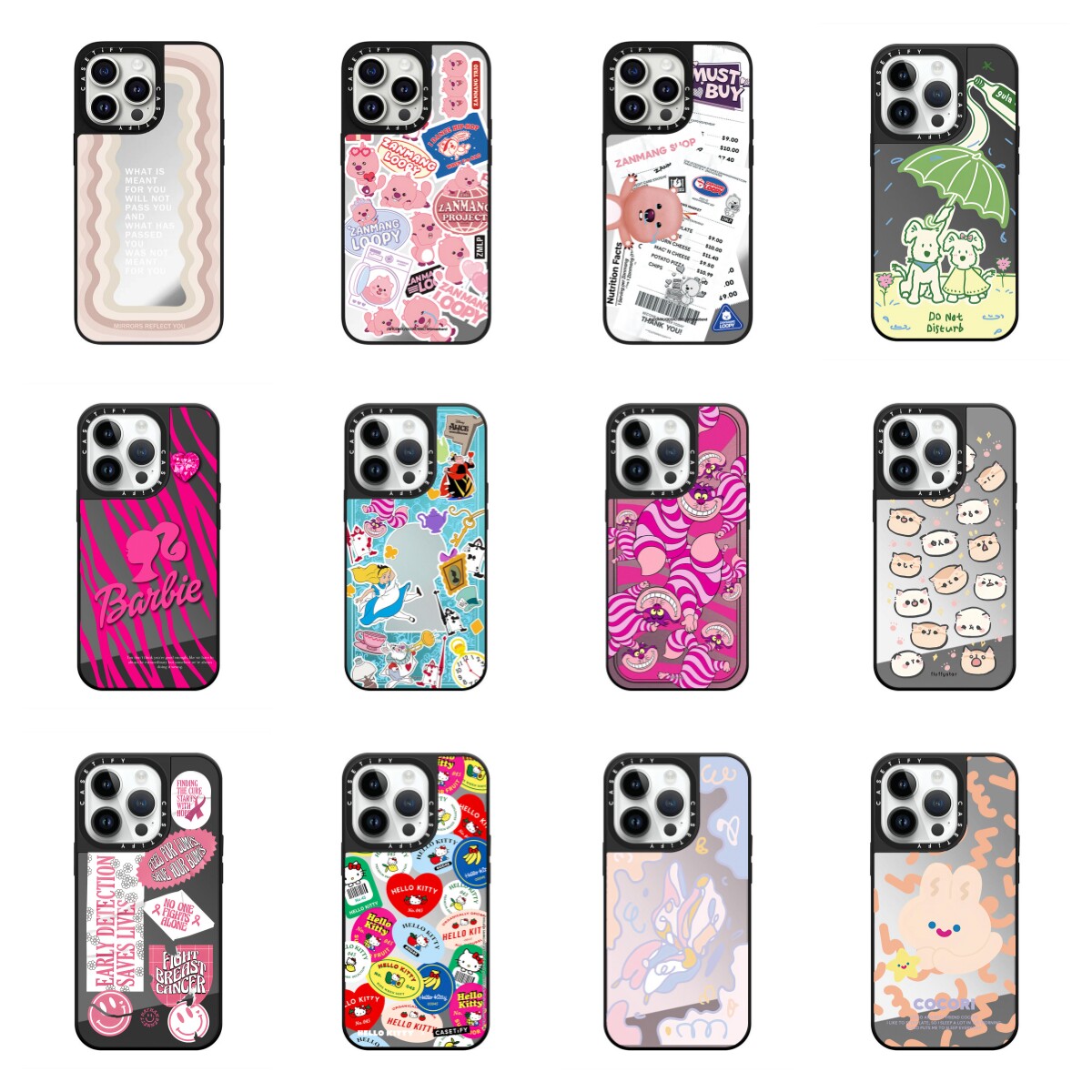 代购casetify适用于iPhone14promax镜面联名手机壳苹果12plus原装全包防摔保护套Apple15官方