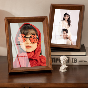 相框摆台照片定制冲洗结婚照挂墙儿童创意简约照片定制摆台儿童照