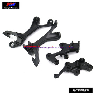 适用忍者400 Ninja400 Z400前脚踏支架 脚蹬 后脚踏支架 排气吊架
