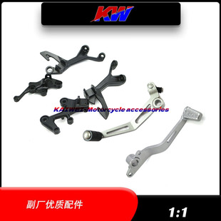 适用Ninja忍者400 Z400 18-23年后刹车杆挂挡杆 脚踏支架排气吊架