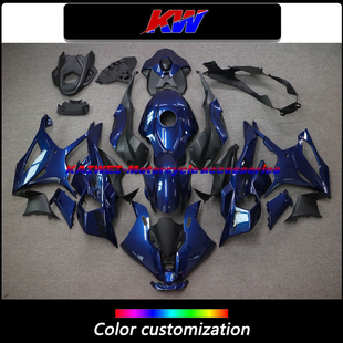 适用宝马S1000RR 2025 改装19-24年全车外壳包围 护板 深黑蓝配色