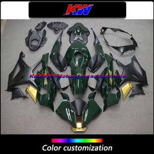 适用宝马S1000RR 2025 改装19-24年全车外壳 包围 护板 深绿配色
