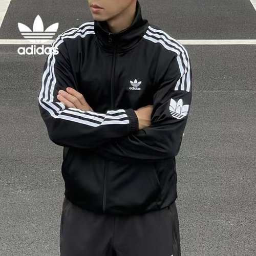 Adidas26年新款美式复古夹克外套