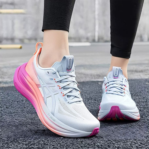 亚瑟士asics女鞋 2026新款秋季运动鞋GEL-NIMBUS 28缓震跑步鞋