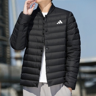 Adidas阿迪达斯男款羽绒服2025冬季新款轻薄防风保暖外套JM1237