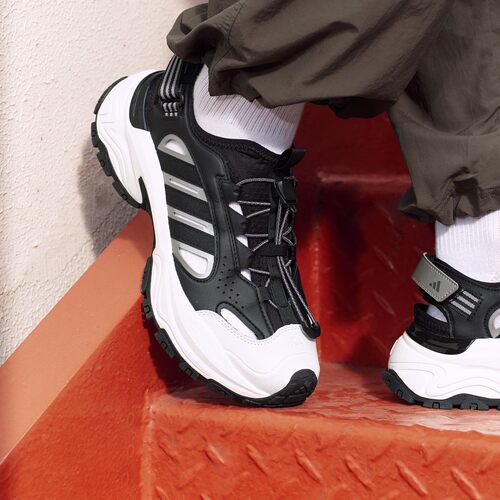 Adidas阿迪达斯正品男女厚底运动鞋魔术贴凉鞋透气休闲鞋KH5992