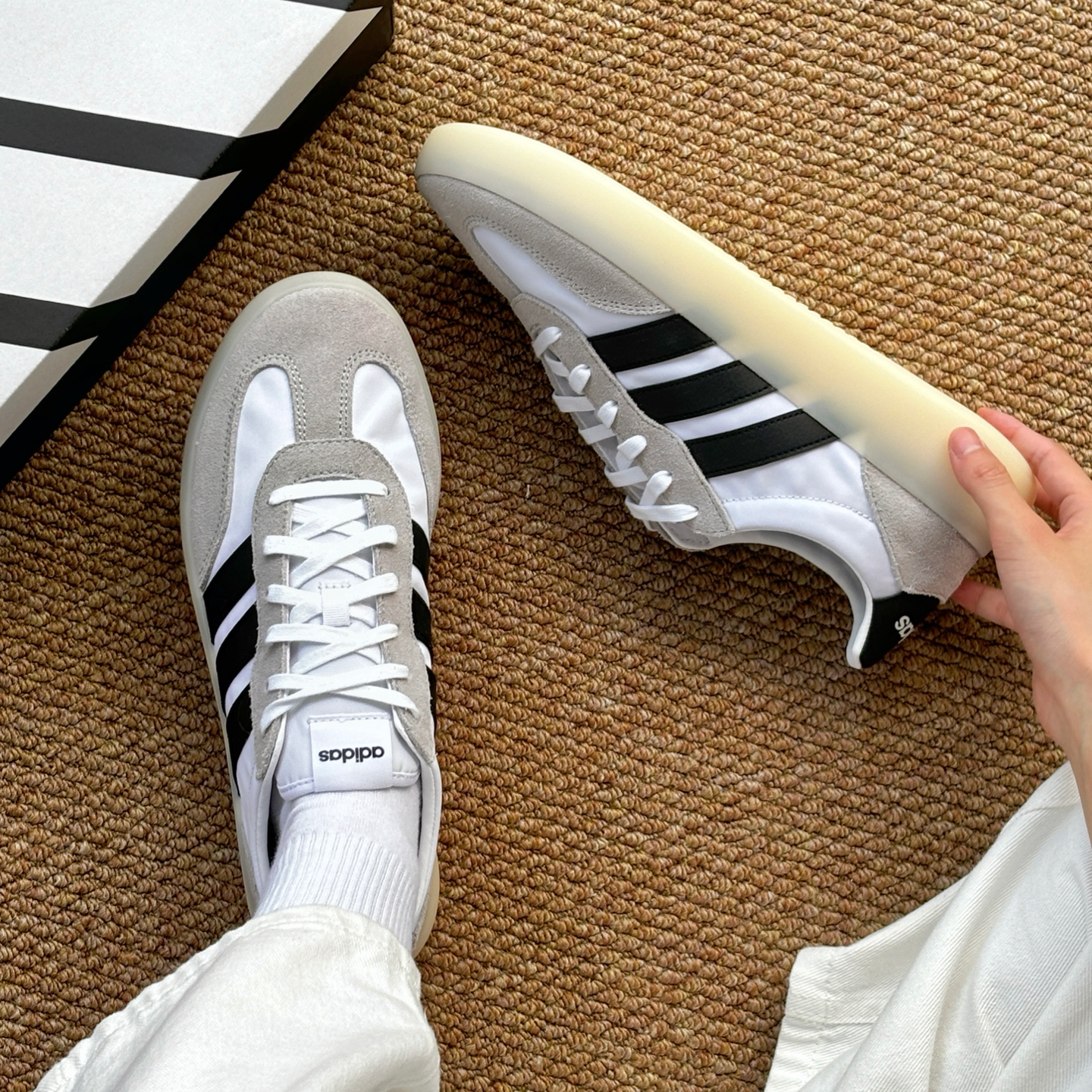 Adidas阿迪达斯正品春季鞋子男款爆款2026新款同款网红板鞋JI2315
