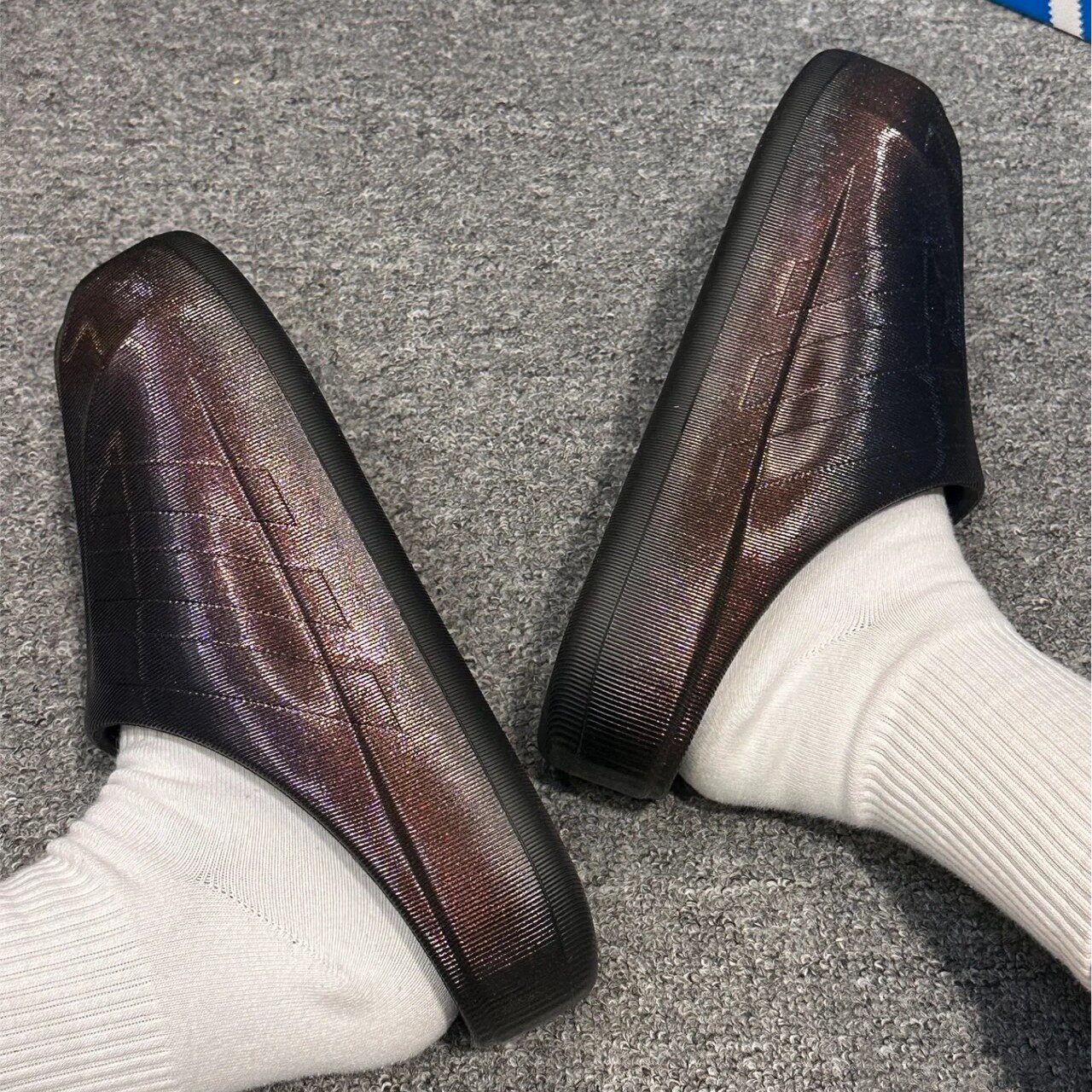 三叶草休闲运动穆勒鞋贝壳头拖鞋