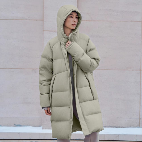 Adidas阿迪达斯正品秋冬季男女长款复古风运动休闲羽绒服KQ5518