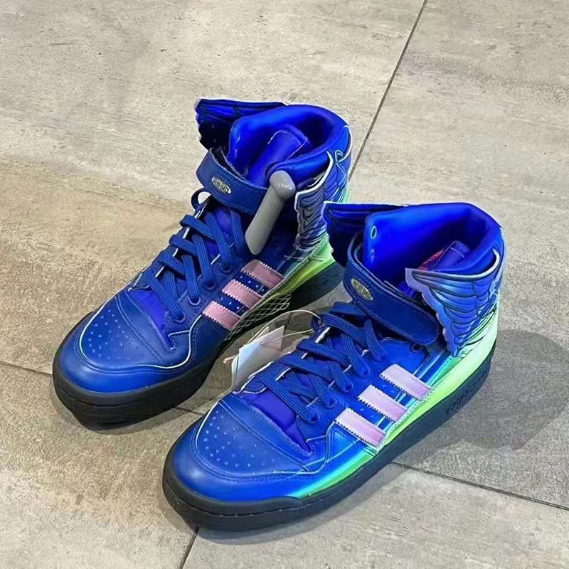 Adidas/阿迪达斯正品三叶草男女高帮翅膀运动休闲鞋GY4421