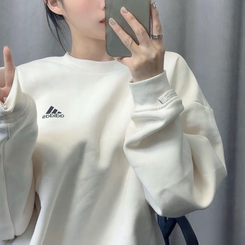 Adidas/阿迪达斯官方正品秋季男女运动休闲印花长袖卫衣 IB2713