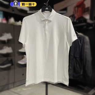 3ST高尔夫运动翻领T恤HR7978 SLEEVE 男POLO衫 Adidas阿迪达斯短袖