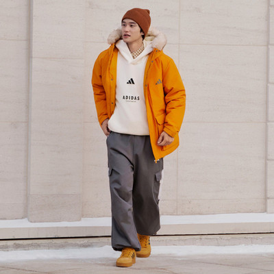 Adidas阿迪达斯男女冬季新款保暖运动休闲600蓬鸭绒羽绒服KQ5512
