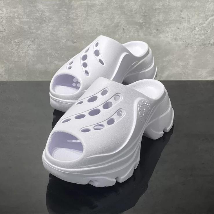 【清仓】Adidas阿迪达斯正品女子夏季厚底百搭运动休闲透气拖鞋