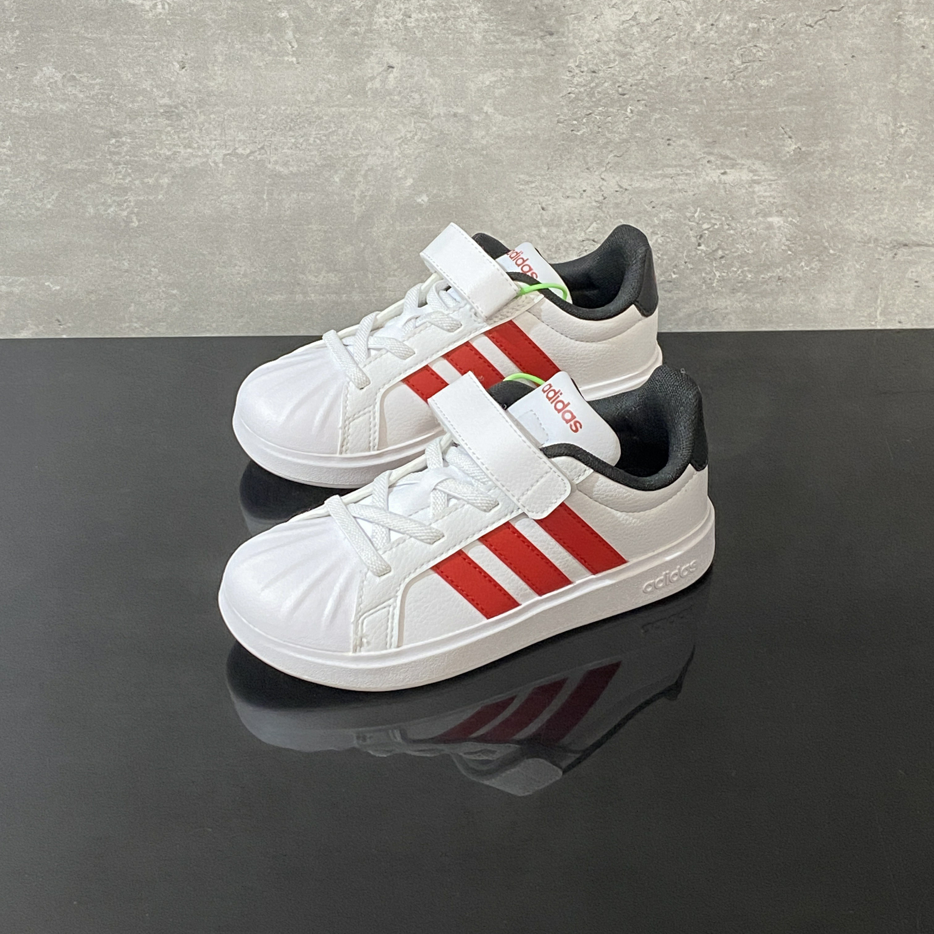 Adidas阿迪达斯正品儿童校园鞋子百搭复古经典运动休闲防滑板鞋