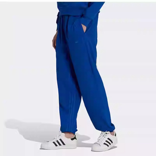清仓阿迪达斯三叶草男子秋冬宽松百搭防风运动休闲长裤 GL7103