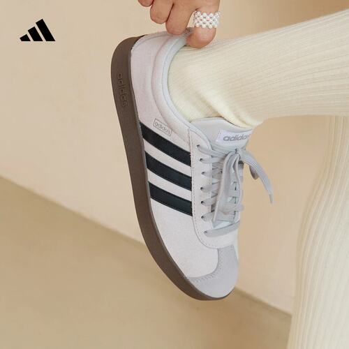 Adidas/阿迪达斯正品VL COURT CLASSIC男女休闲复古板鞋LA1670