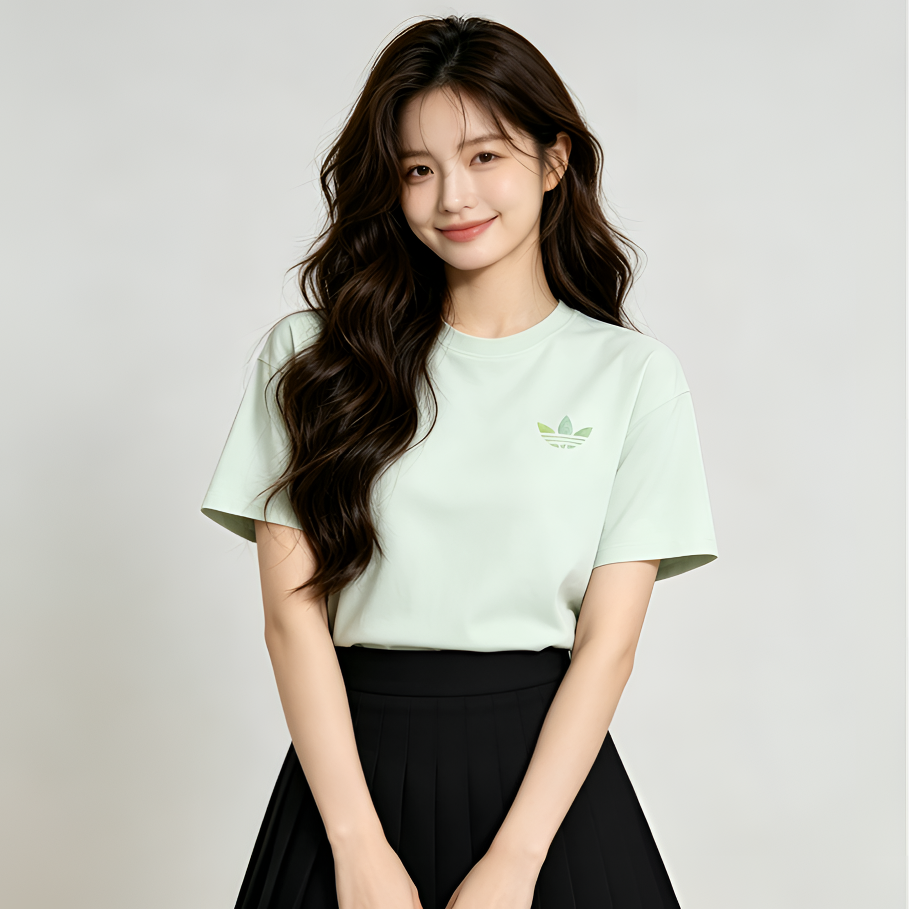 正品Adidas阿迪达斯短袖女士2026新款情侣宽松百搭休闲t恤运动服