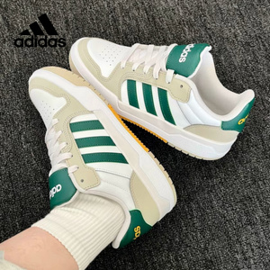 adidas阿迪达斯正品情侣款休闲百搭板鞋撞色透气复古篮球鞋JR7980
