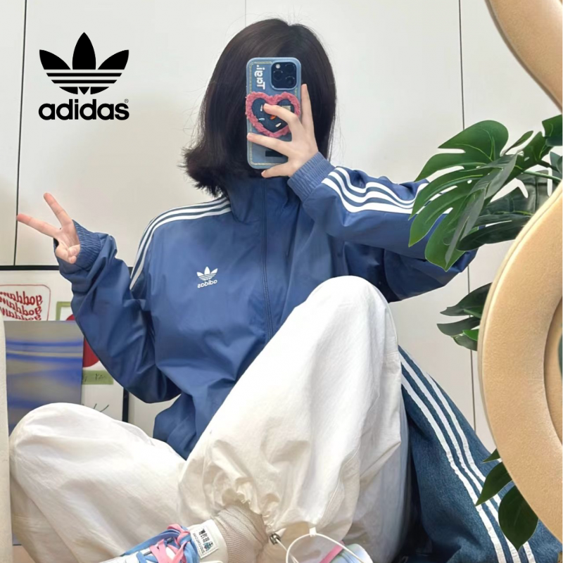 Adidas阿迪达斯三叶草男子外套