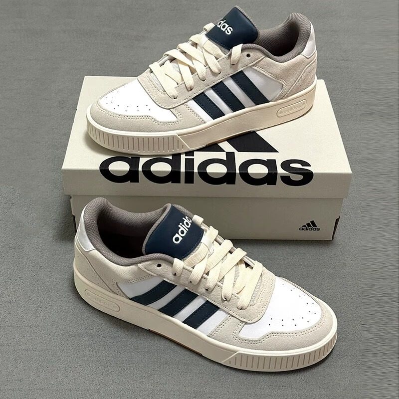 阿迪达斯男士女鞋冬季新款低帮板鞋情侣复古透气耐磨小白鞋JH8812,运动鞋new,板鞋,淘宝优惠券,粉丝福利购,淘宝优惠卷