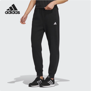 Adidas阿迪达斯正品新款户外春秋女子简约运动宽松休闲长裤IS4941