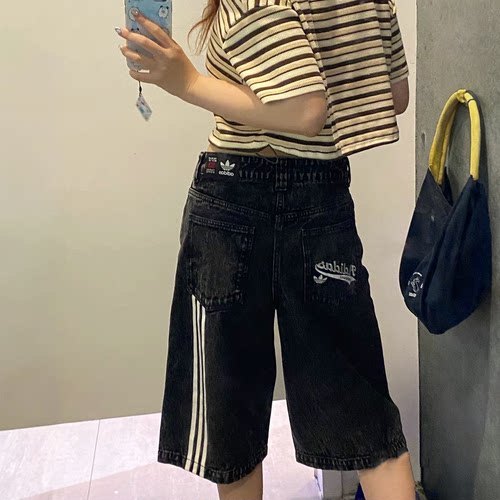 阿迪达斯男女新款复古运动休闲裤