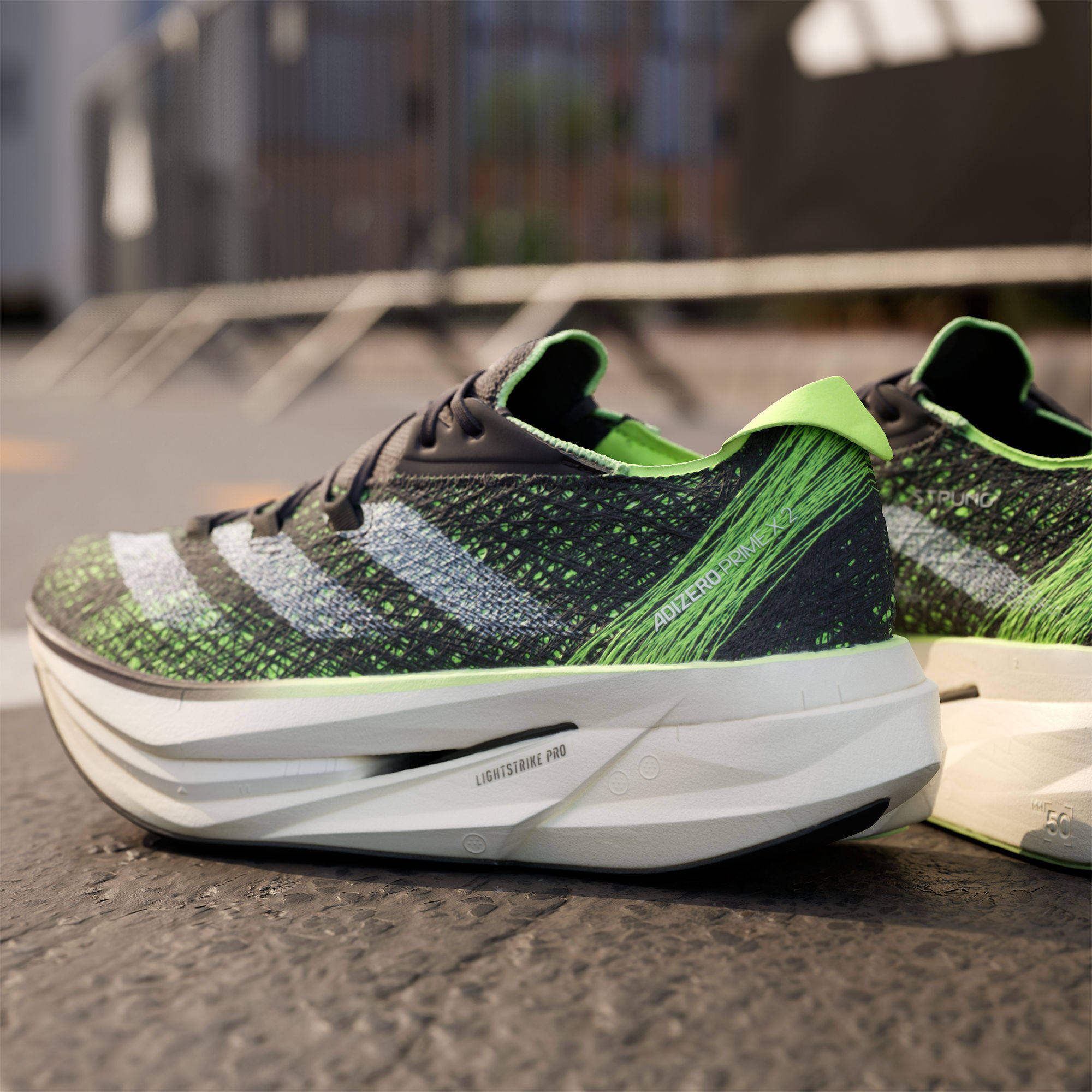 【跑鞋清仓专区】Adidas阿迪达斯男鞋厚底减震回弹训练备赛运动鞋