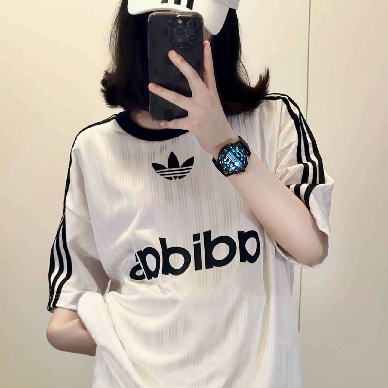 adidas阿迪达斯三叶草短袖T恤