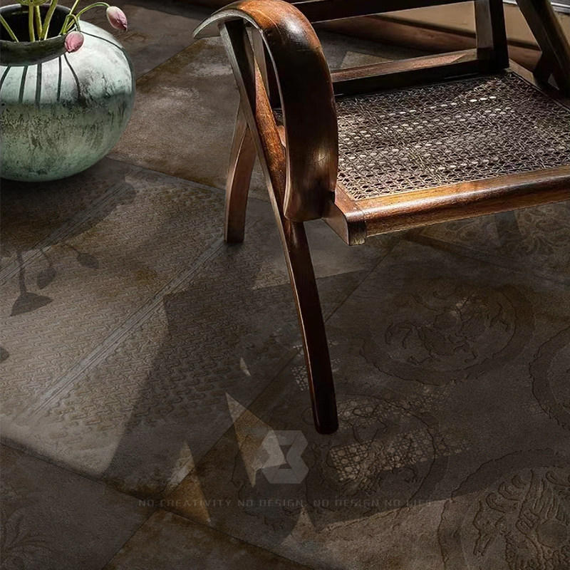 中国风复古瓷砖新中式茶餐厅连锁店防滑墙地砖民宿花园水泥工程砖,家装主材,仿古砖（包括文化石）,淘宝优惠券,粉丝福利购,淘宝优惠卷