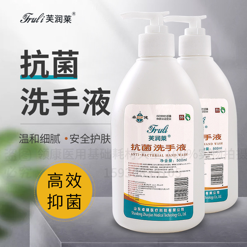 芙润莱抗菌泡沫按压单瓶装消毒液