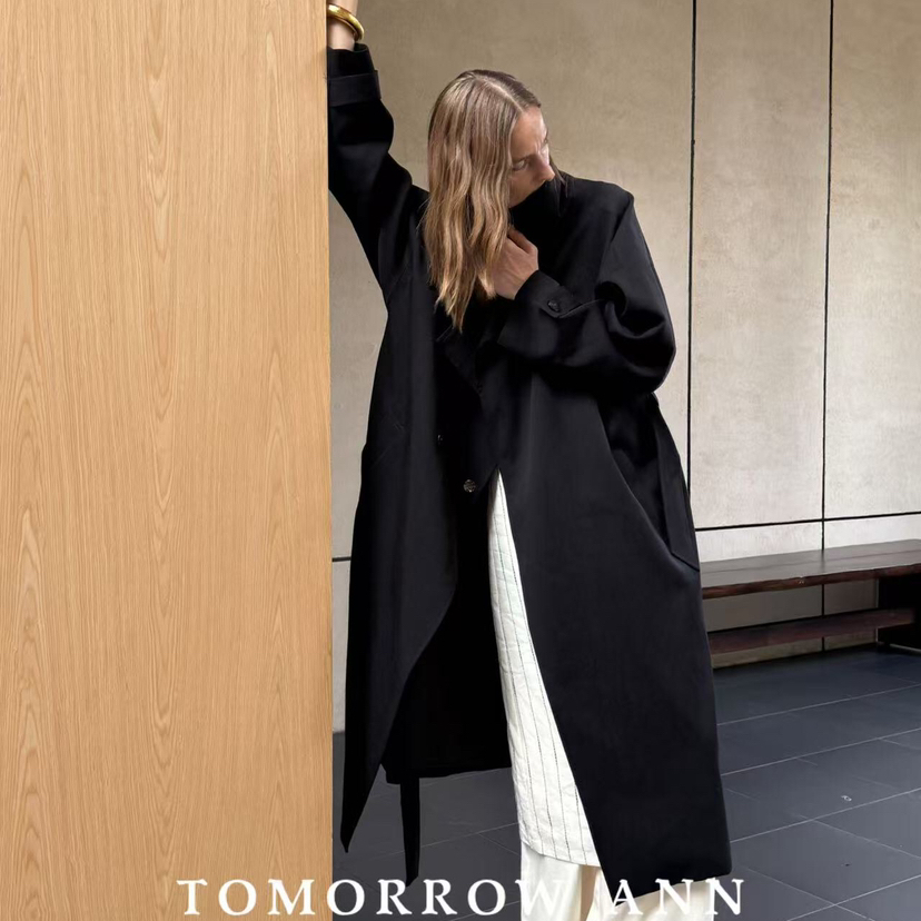 TOMORROWANN经典设计感风衣外套