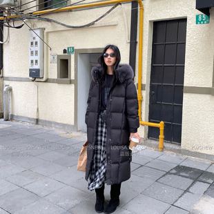 长款 简约时尚 羽绒服新国标含90鸭28229 2025韩版 LOUISA.S