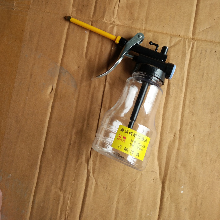 透明油枪 机油枪手持润滑汽保工具机油枪家用维修机器迷你添油壶