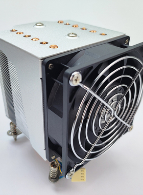 酷秸珂4U服务器CPU散热器 塔式工作站12900k 6热管/双滚珠9CM风扇