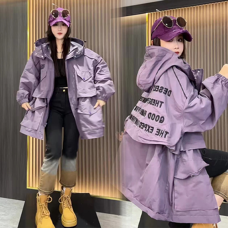 美式复古加棉冬款冲锋衣连帽外套女国潮山系机能工装运动休闲夹克,女装/女士精品,风衣,淘宝优惠券,粉丝福利购,淘宝优惠卷