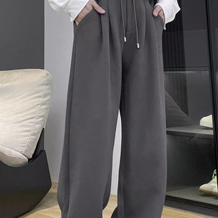 子男款 休闲卫裤 秋冬2025新款 抽绳韩版 宽松垂坠感运动裤 YGY裤